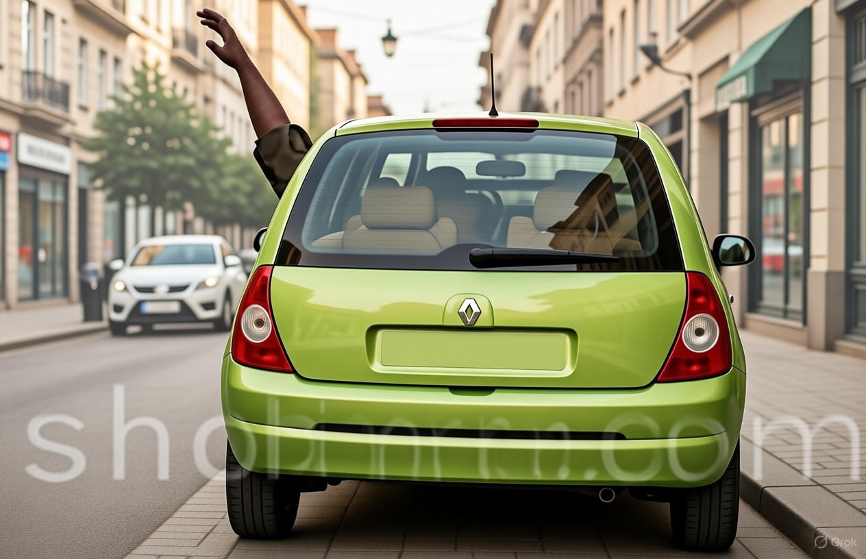 driver hand sign
