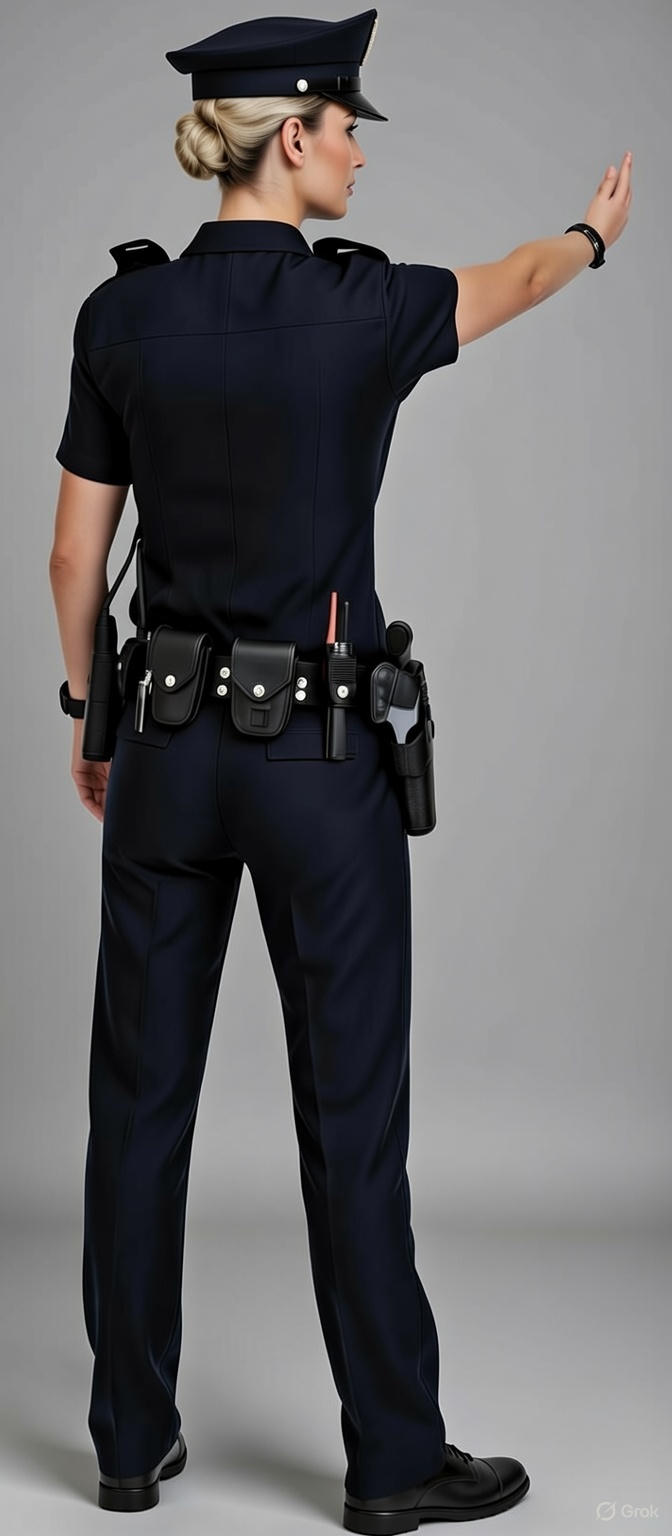 policeman handsign