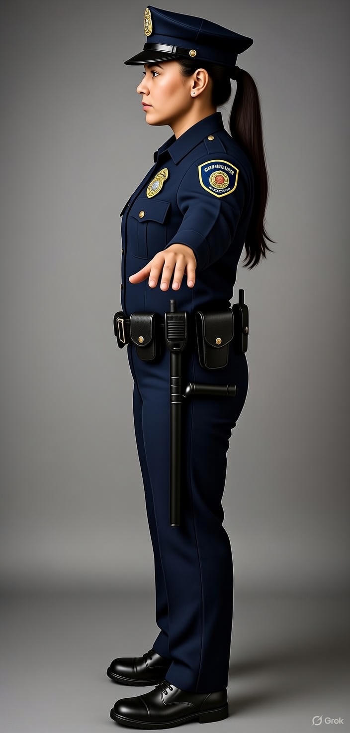 policeman handsign