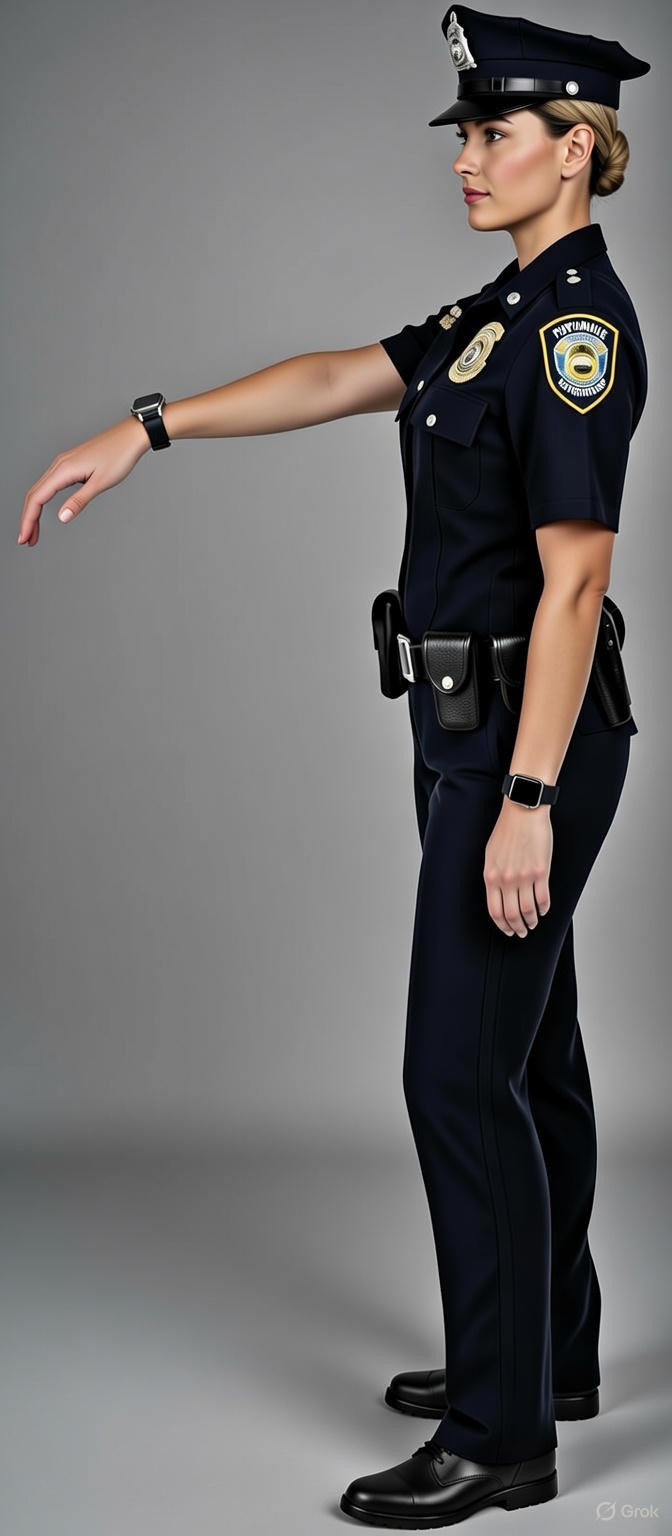 policeman handsign