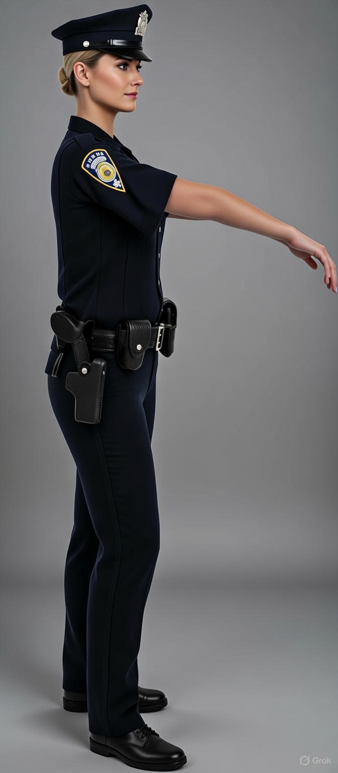 policeman handsign