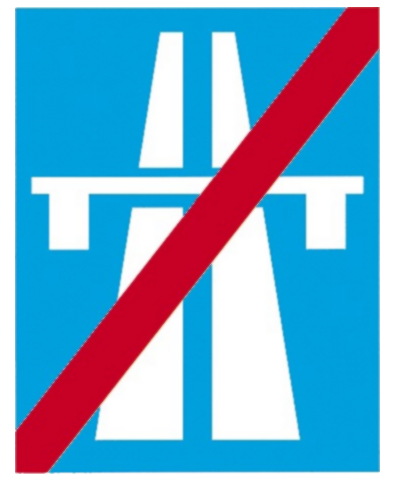 Край на автомагистрала