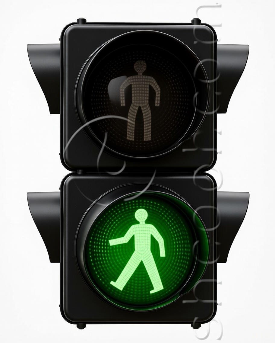 pedestrian traffic lights - green signal