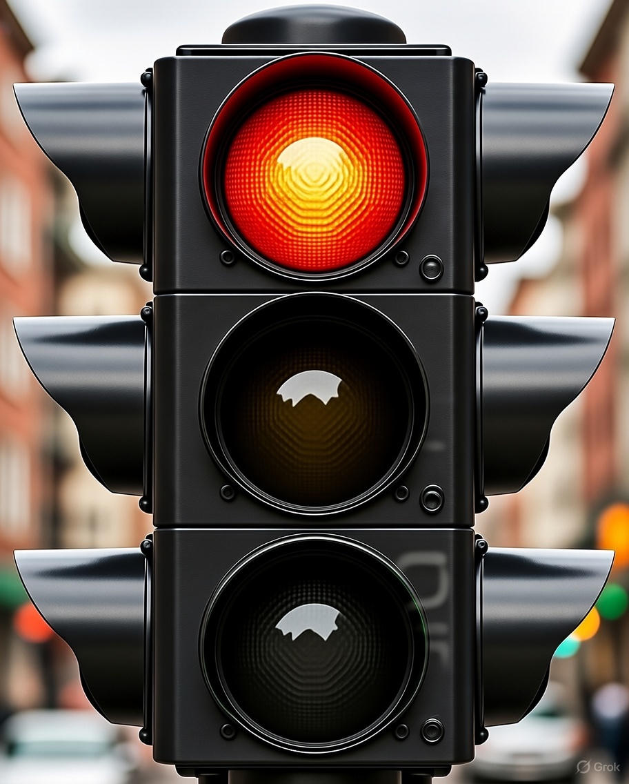 traffic lights - red signal